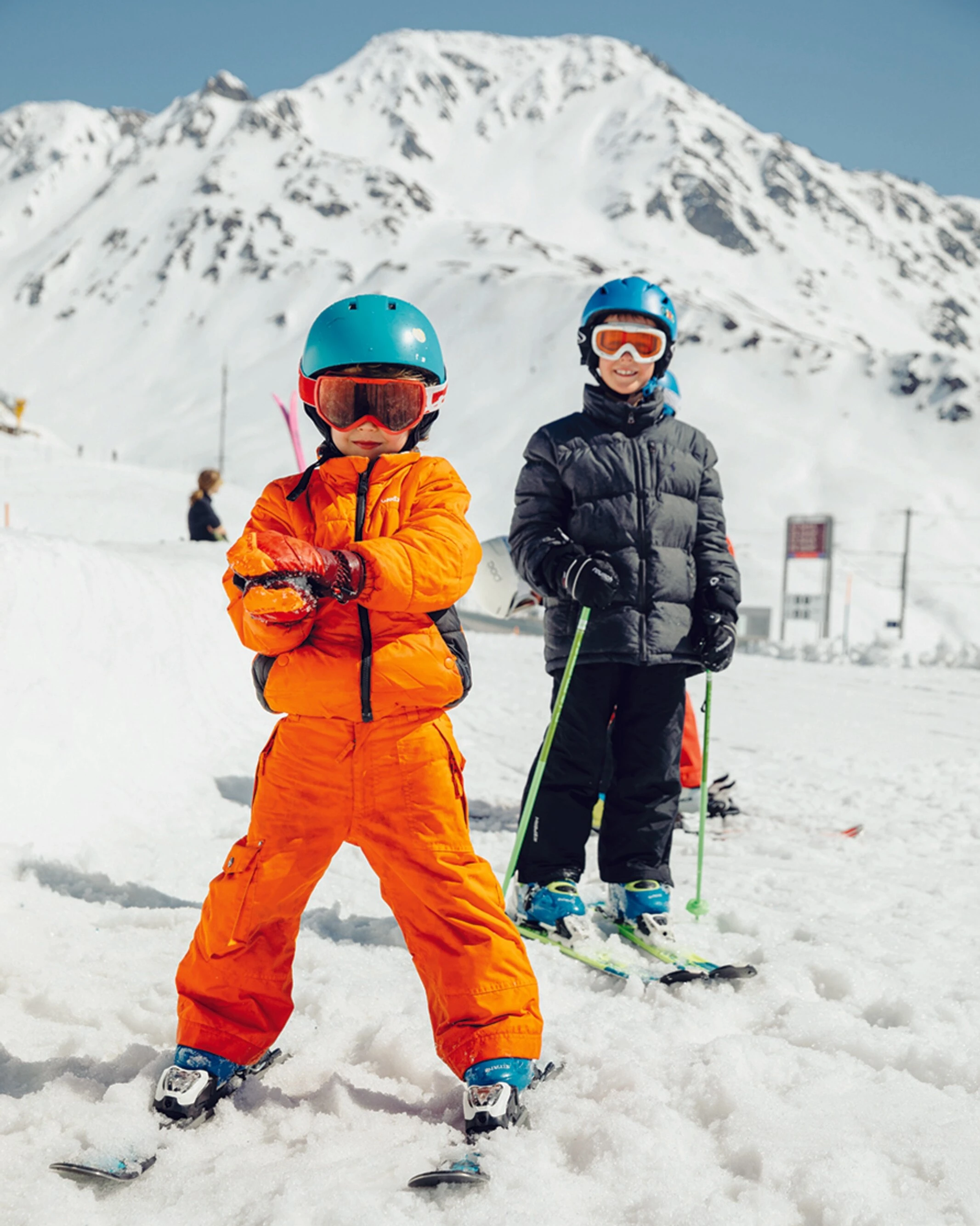 Skiing in Andermatt