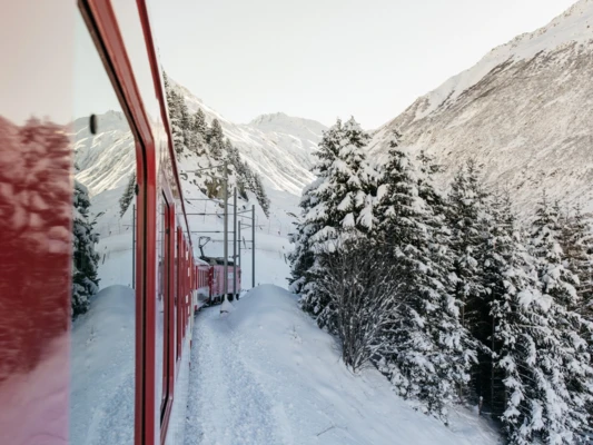 Skiing in Andermatt