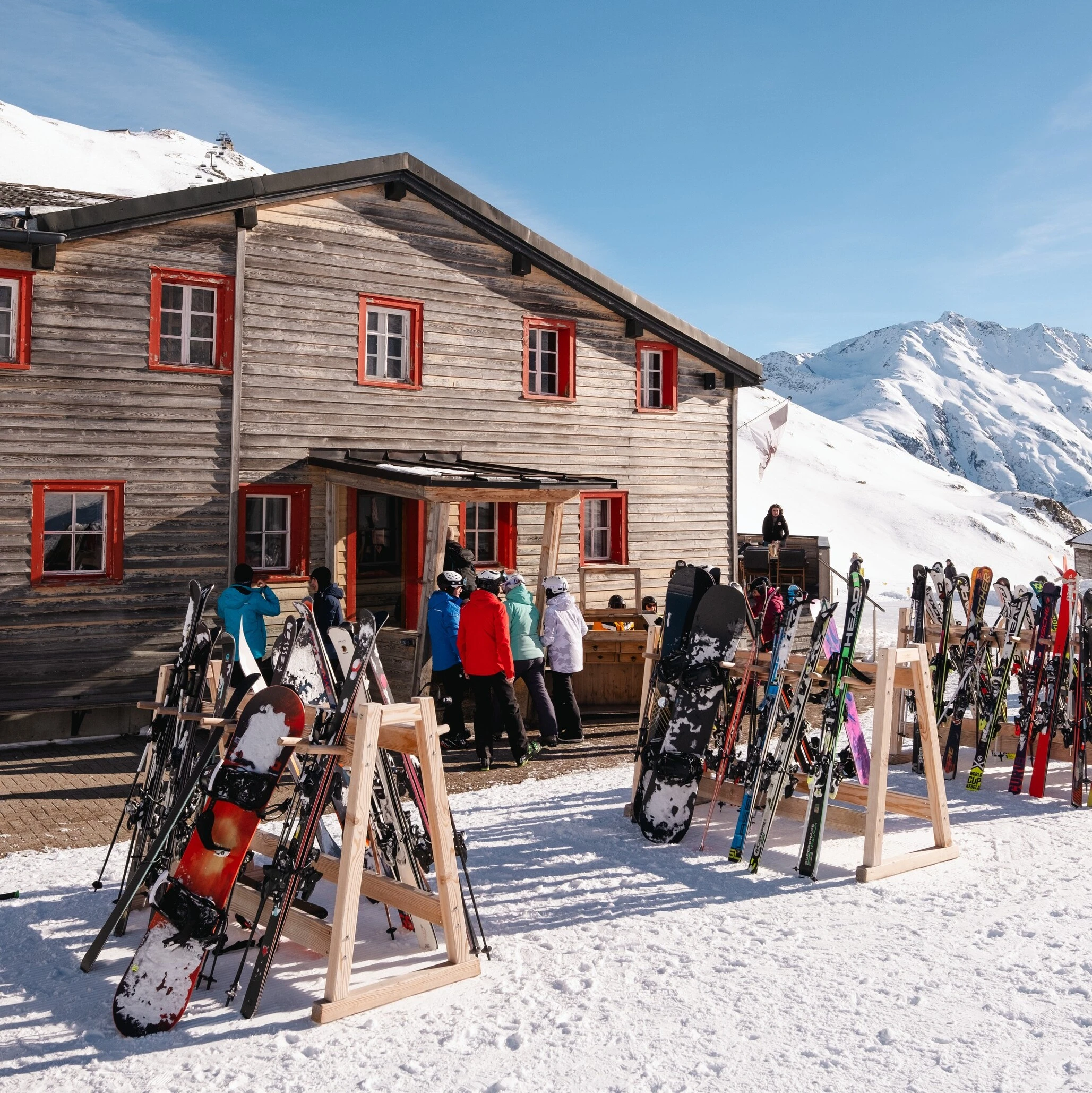 Skiing in Andermatt