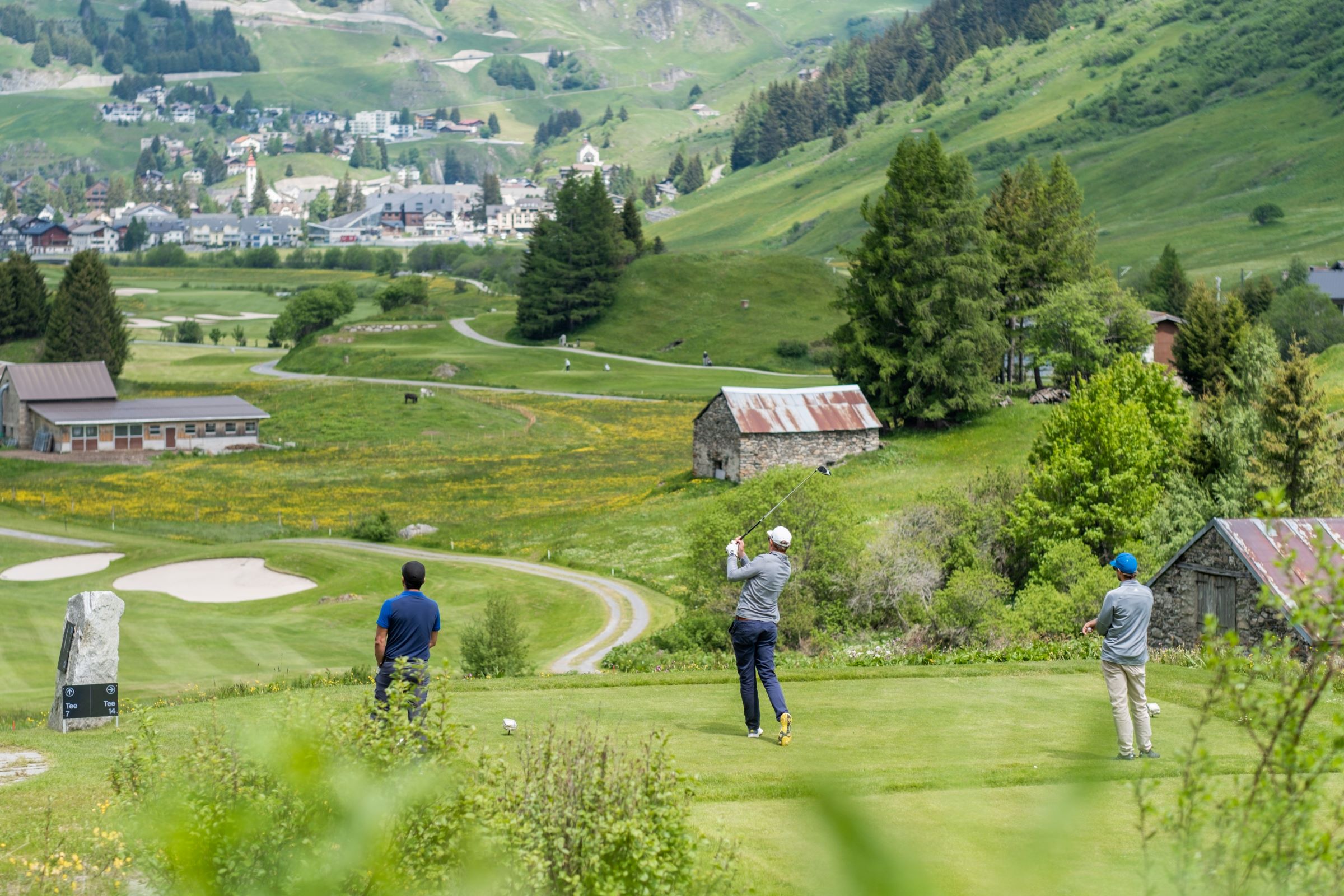 Andermatt Golf Course Andermatt Swiss Alps