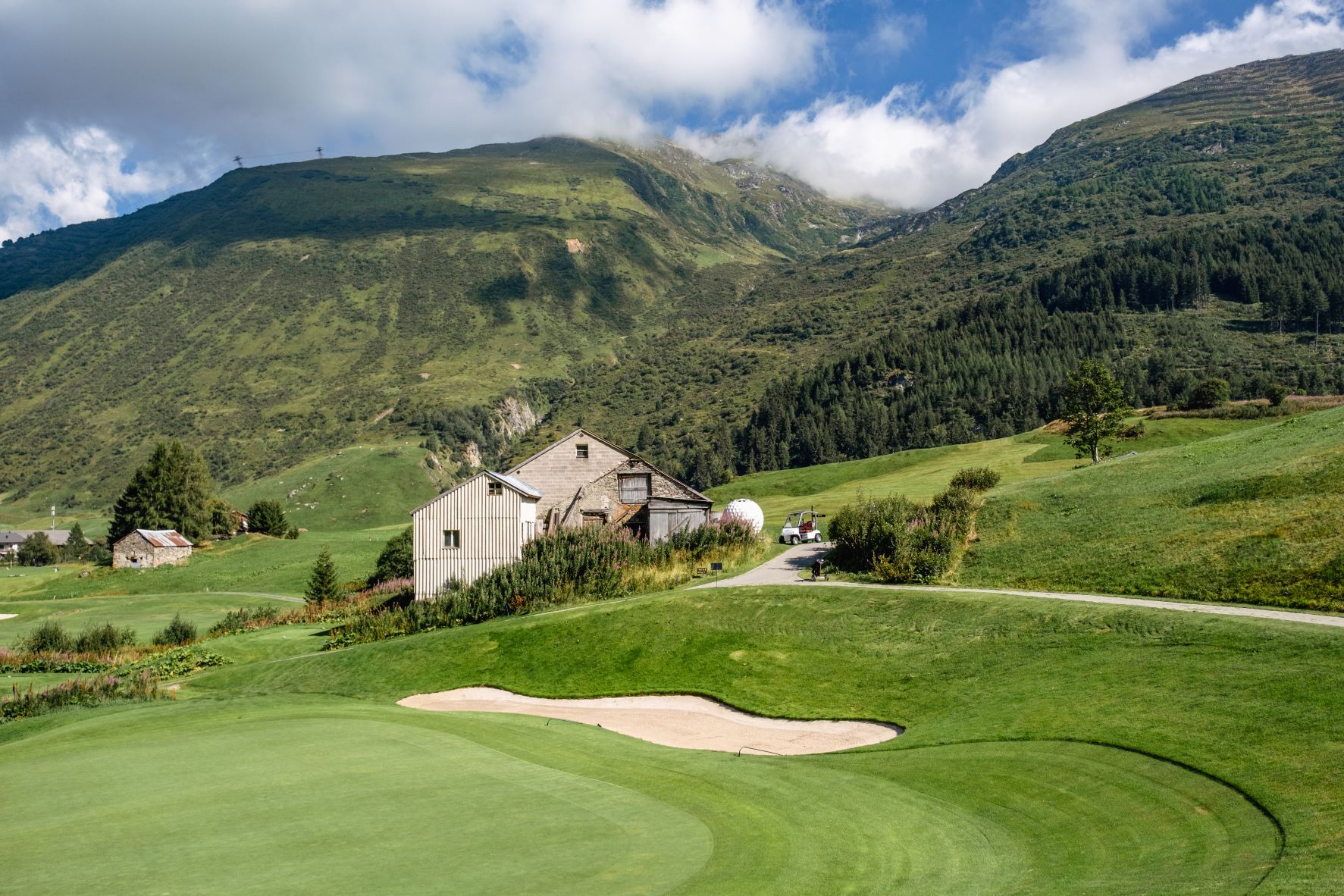 Andermatt Golf Course Andermatt Swiss Alps